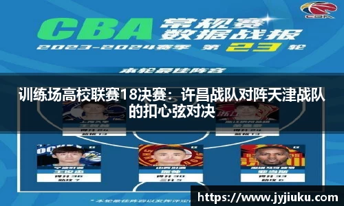 训练场高校联赛18决赛：许昌战队对阵天津战队的扣心弦对决